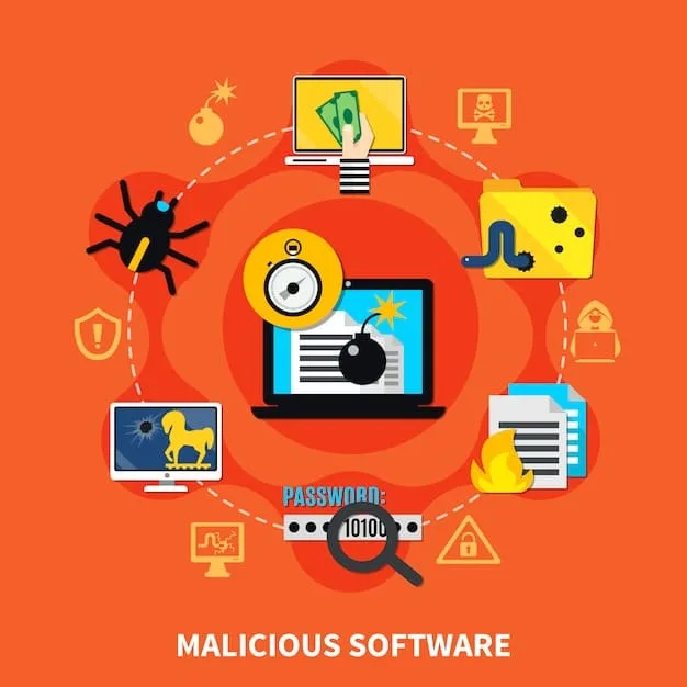 A graphic showing various types of cyber threats (phishing, ransomware, malware) connected to a central point representing a local area, illustrating the diverse ways cybercrime can target a community.