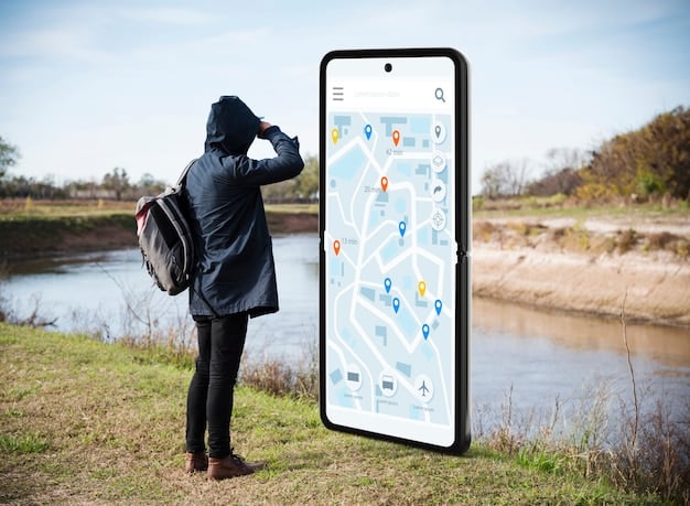 A screenshot of a neighborhood watch mobile app showing real-time crime reports, active patrol routes, and communication channels for residents to share information and report suspicious activity to law enforcement. Geolocation data in the app.