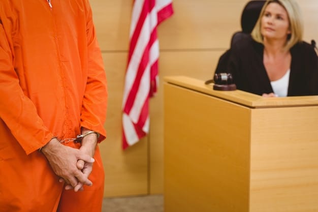 A courtroom setting with a crime victim testifying. The image should focus on the victim's face, emphasizing their strength and resilience. The judge and jury should be blurred in the background, maintaining the focus on the victim.