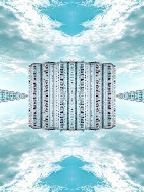 A split-screen image showing a shipping container on one side and a server room on the other, symbolizing the dual impact of sanctions on trade and technology.